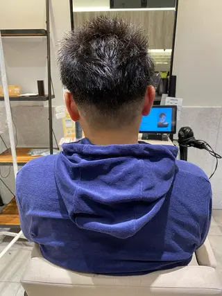 ショート メンズ 長津 健一郎のヘアスタイル