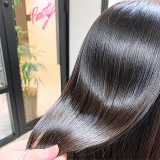 ロング 縮毛矯正×髪質改善 店長　DAITOのヘアスタイル
