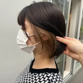 ショート カラー 🪭risa 暖色/レイヤー🪭のヘアスタイル