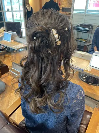 ヘアアレンジ ナチュラル🌿垢抜け 福澤ゆきあのヘアスタイル