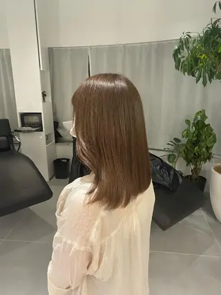 ミディアム カラー 似合わせレイヤー✨️ RIEのヘアスタイル