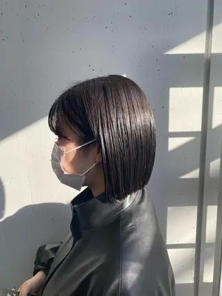 ミディアム カラー お任せヘア☘️☘️ 及川渚のヘアスタイル