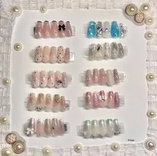 ネイル 石松 姫花のネイルデザイン