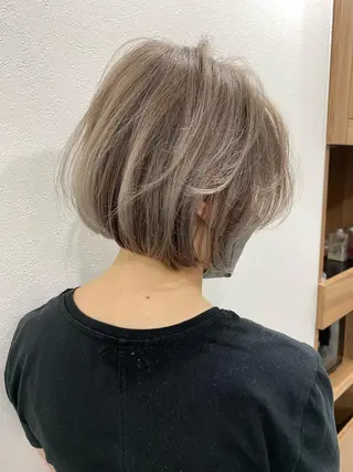ショート カラー ヘアアレンジ meRK 京都河原町のマツエク・マツパデザイン