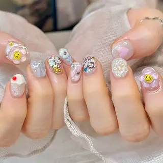 ネイル 新井 ひなののネイルデザイン