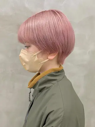 ショート カラー 無料カットモデル募集 🌱ひょうがのヘアスタイル