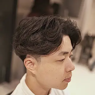 パーマ メンズ 吉祥寺バーバー takumiのヘアスタイル