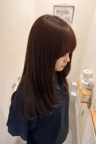 カラー 辻岡 悠稀のヘアスタイル