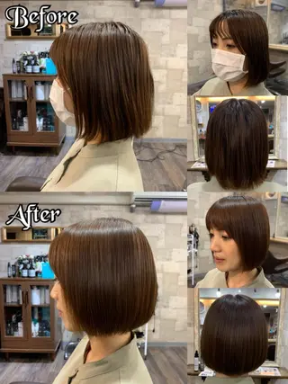 ショート B E C H I C O〔べち子〕のヘアスタイル