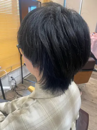 ショート カラー メンズ 🦋春山 さとみ🦋のヘアスタイル