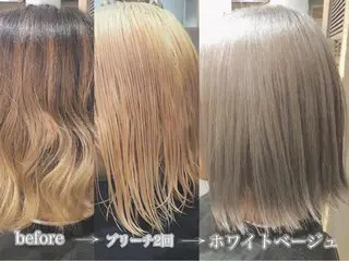ミディアム sano sayakaのヘアスタイル