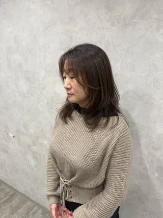 ミディアム ✨山口昂成✨カット カラーモデル募集中のヘアスタイル