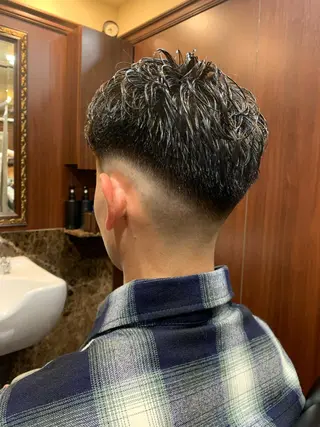 ショート メンズ 羽木 隆徒のヘアスタイル