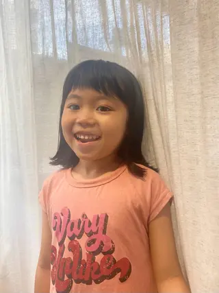 ミディアム キッズ なかまみさと 🌼極上ヘッドスパのヘアスタイル