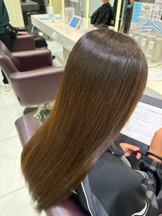 セミロング メンズ/パーマ/ ウルフ/伊武紀のヘアスタイル