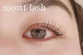 マツエク・マツパ nicottlash 天王寺店のマツエク・マツパデザイン