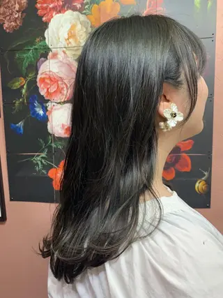 ロング カラー サダハルカ ｜chouetteのヘアスタイル