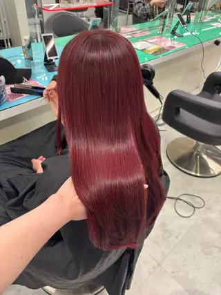 ロング ブリーチなし暖色 💗AKARI💗のヘアスタイル