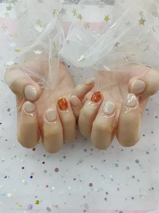 ネイル 🦋ネイルサロン ブラン🌈ゆりのネイルデザイン