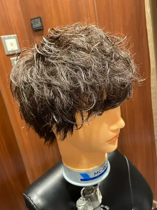ロング パーマ ヘアアレンジ メンズ ヒロ銀座丸の内店 無料急募‼️小野のヘアスタイル