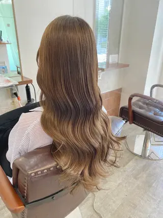 ロング 境 希望のヘアスタイル