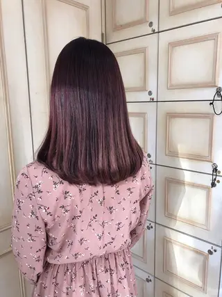 カラー 透明感カラー 古山 結季🌙🖤のヘアスタイル