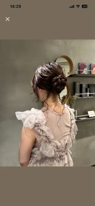 ロング ヘアアレンジ タナカ カナ🫧のヘアスタイル