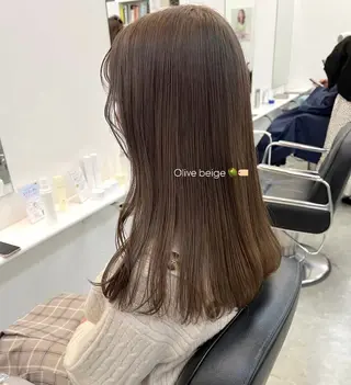 ロング カラー ParveMix🎀 稲垣 詞葉のヘアスタイル