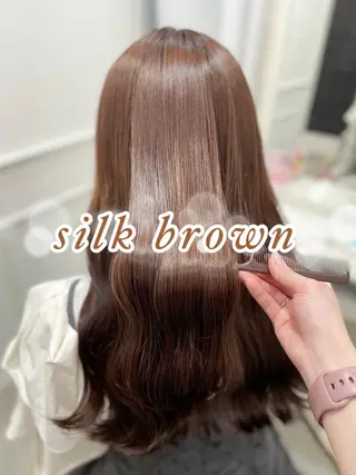 ロング カラー ガーリーカラー🩷 ユウ🍓💞のヘアスタイル