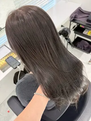 ロング 🤍透明感·ツヤ感 カラー/mai🤍のヘアスタイル