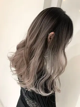 ロング カラー 【公式】amble luxe 中野のヘアスタイル