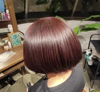 ミディアム 山口 そらのヘアスタイル