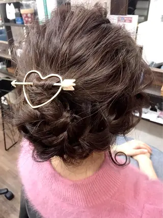 ヘアアレンジ hairsalon Linkのヘアスタイル