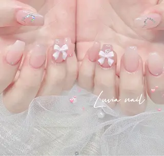 ネイル 🎀Luvia ワンホンネイル💫のネイルデザイン
