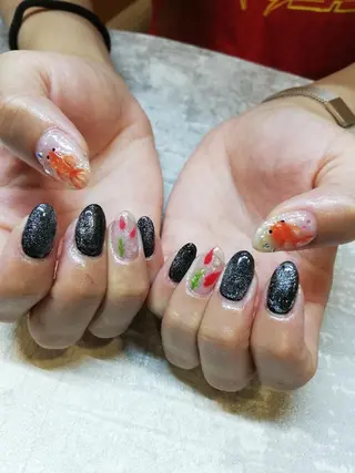ネイル nail salon macaron のネイルデザイン
