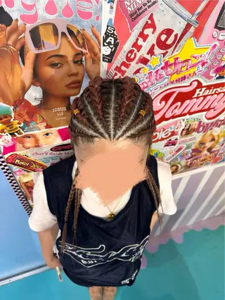 ロング ♮やっしー♮ 🌈派手髪🌈のヘアスタイル