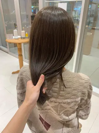 カラー 透明感カラー🎀♡ リナのヘアスタイル