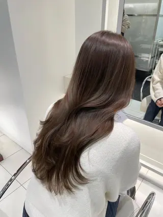 ロング カラー BiBi 武田 あやのヘアスタイル
