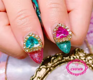 ネイル CROWN プライベートサロンのネイルデザイン