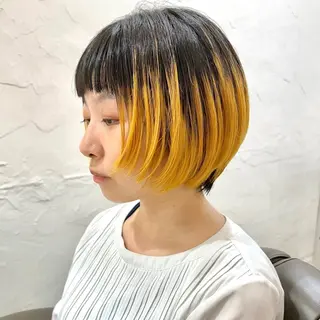 ショート カラー 銀座No.1髪質改善 縮毛矯正/本木のヘアスタイル