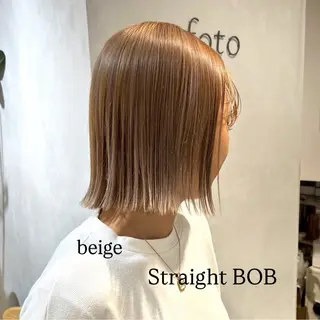 ショート カラー 切りっぱなしBOB 職人💜Anzuのヘアスタイル