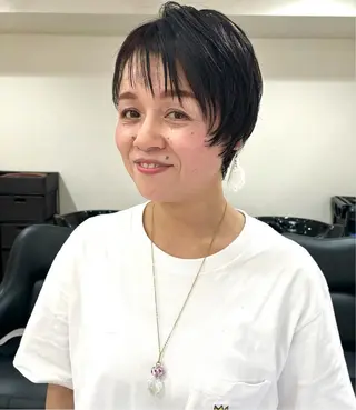 ショート 大阪ヴィーガンサロン KANAKOのヘアスタイル