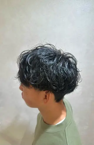パーマ メンズ ユージ ✂︎ カット／パーマ特化のヘアスタイル