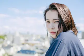 ミディアム 髪質改善ストレート、 カラー清野雄大のヘアスタイル
