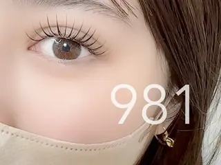 マツエク・マツパ 981 KURUMIのマツエク・マツパデザイン