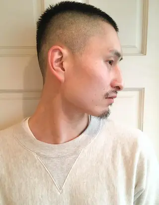 メンズ ショート ショート✨ボブ✨代表 新田見美仁のヘアスタイル