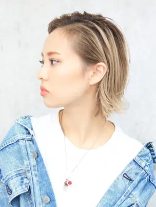 ショート カラー ai 浅草橋のヘアスタイル