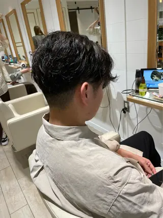 メンズ 🐝メンズハイライト …Rioのヘアスタイル