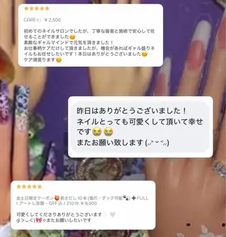 ネイル Mariris所属・BANSA ˖ ࣪⊹ 大阪 個性派 派手のネイルデザイン