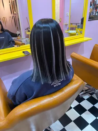 ミディアム チビ編み込みエクステ どぅ〜す/YUIのヘアスタイル